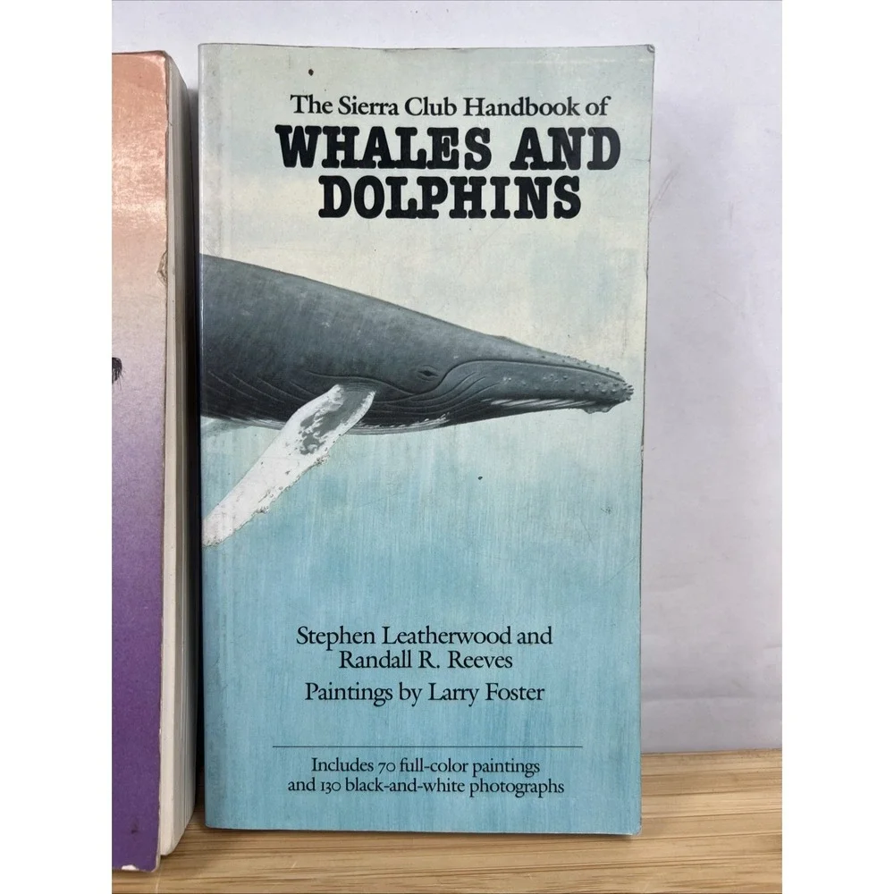 Sierra Club Marine Mammals‎ Book Lot Whales Dolphins Seals Sirenians